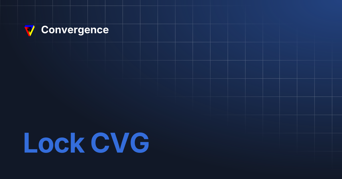 Lock CVG | Convergence